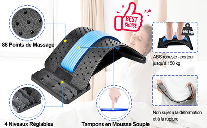 Civière dorsale orthopédique - Rompre avec les problèmes lombaires