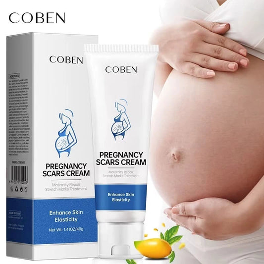 Crème naturelle anti-vergetures et cicatrices post-partum
