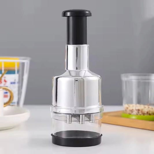 Coupe légumes manuel en acier inox